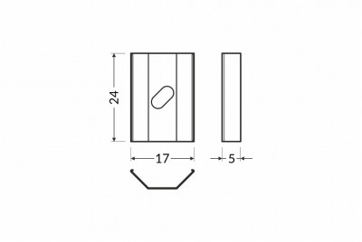 Kinnitusklamber TOPMET U6 inox