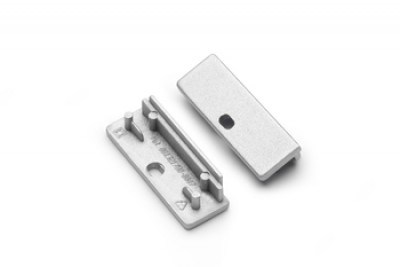 Otsakork TOPMET Wide24 auguga hõbedane