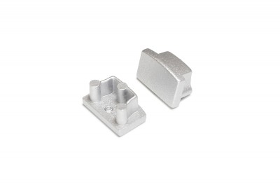 Otsakork TOPMET Begton 12 C hõbedane