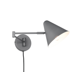 Seinavalgusti Trio Lighting Cosima antratsiit E14 IP20