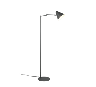 Põrandavalgusti Trio Lighting Cosima antratsiit E14 IP20