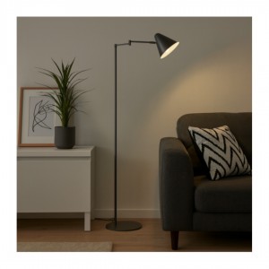 Põrandavalgusti Trio Lighting Cosima antratsiit E14 IP20