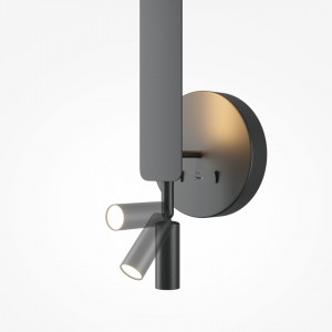 Seinavalgusti Maytoni Combo must 11W 120° IP20 830