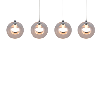 Rippvalgusti Trio Lighting Flynt 4 x 8W kroom 32W 3520lm CRI80 IP20 switch dimmer 2300K, 3000K, 4000K 3CCT