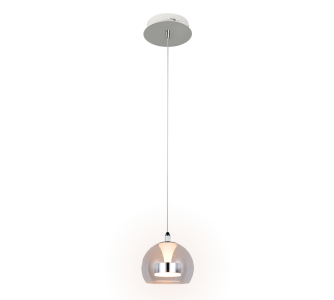 Rippvalgusti Trio Lighting Flynt kroom 11W 1150lm CRI80 IP20 switch dimmer 2300K, 3000K, 4000K 3CCT