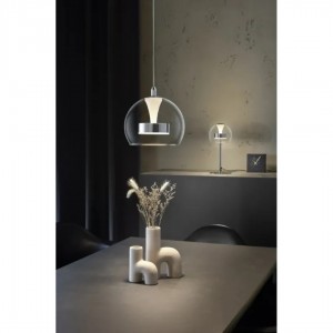 Riippuvalaisin Trio Lighting Flynt kromi 11W 1150lm CRI80 IP20 switch dimmer 2300K, 3000K, 4000K 3CCT