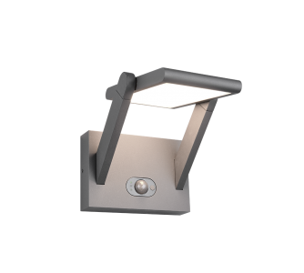 Fassaadivalgusti Trio Lighting Malawi liikumis - ja hämaranduriga 5W 700lm IP65 2300K, 3000K, 4000K 3CCT