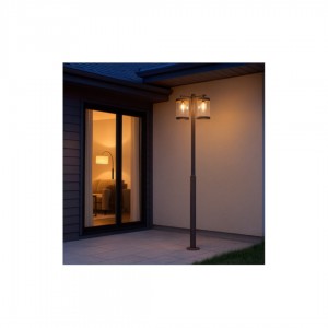 Pollarvalgusti Trio Lighting Sambesi 3 hämaranduriga rustik E27 IP44