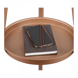 Põrandavalgusti Trio Lighting Colette must / kuldne 230V E27