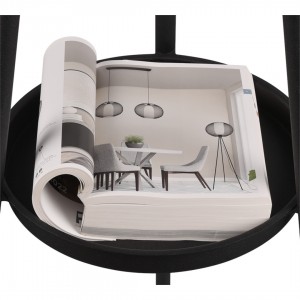 Põrandavalgusti Trio Lighting Colette must E27 IP20