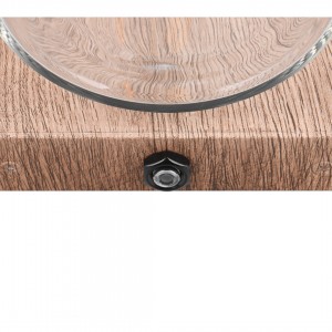 Fassaadivalgusti Trio Lighting Ardila hämaranduriga puit 230V E27 IP44