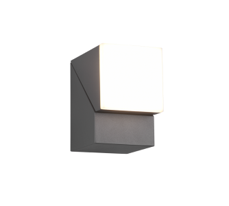 Fassaadivalgusti Trio Lighting Avon antratsiit 7W 800lm IP54 3000K soe valge