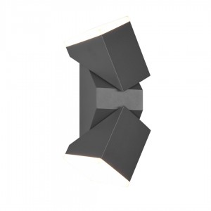 Fassaadivalgusti Trio Lighting Avon 2 antratsiit 14W 1600lm IP54 3000K soe valge