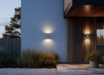 Fassaadivalgusti Trio Lighting Avon 2 antratsiit 14W 1600lm IP54 3000K soe valge