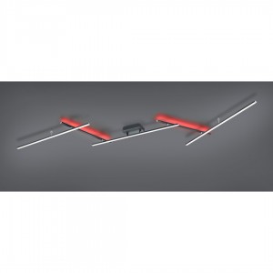 Laevalgusti Trio Lighting Arvin must 30W 2600lm CRI80 IP20 RGB + 6000K RGBW külm