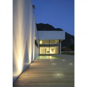 Maapinnavalgusti Trio Lighting Belaja hõbedane 230V 3,5W 350lm IP65 830