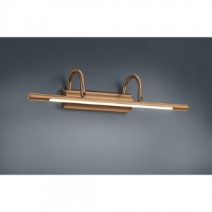 Pildivalgusti Trio Lighting Cuadro messing 8W 900lm IP20 830