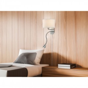 Seinavalgusti Trio Lighting Hotel E14 + 3,1 W valge 230V 310lm GU10 IP20 3000K soe valge