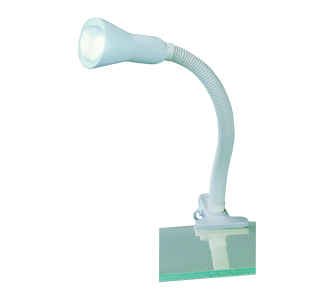 Näpitsvalgusti Trio Lighting Flexo valge E14 IP20