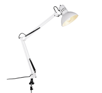 Näpitsvalgusti Trio Lighting Tajo valge E14 IP20