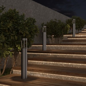 Опорный светильник Maytoni Vint графит 9W 450lm 117° IP65 830