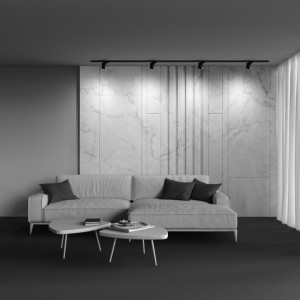 1-faasiline siinivalgusti Maytoni Unity Onda must 230V 12W 780lm CRI90 120° IP20