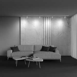 Siinivalgusti Maytoni Unity Polar valge 230V 12W G53 IP20