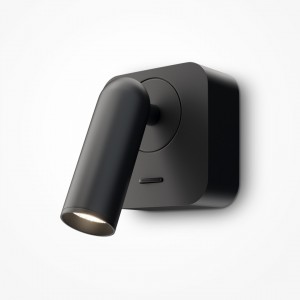 Seinavalgusti Maytoni Mirax must 3W 200lm 30° IP20 830