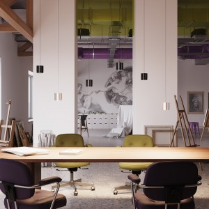 Rippvalgusti Maytoni Polar must 12W G53 IP20