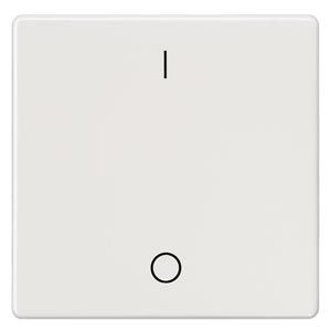 Kytkimen painike SIEMENS Delta I/O sümbolitega valkoinen IP20