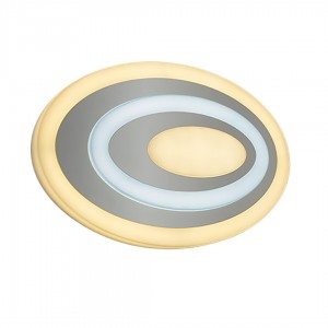 Ceiling lamp Trio Lighting Subara white 20W 2100lm IP20 switch dimmer 3000K, 4000K 2CCT