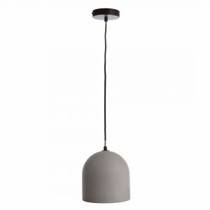 Pendant lamp Deko-Light Concreto I gray E27 IP20
