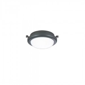 Facade luminaire Trio Lighting Hamal black 12W 1100lm IP54 3000K warm white