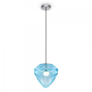 Pendant lamp Maytoni Globo blue E27 IP20