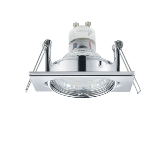 Luminaire frame Trio Lighting Jura chrome square IP20