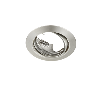 Luminaire frame Trio Lighting Jura nickel matte round IP20