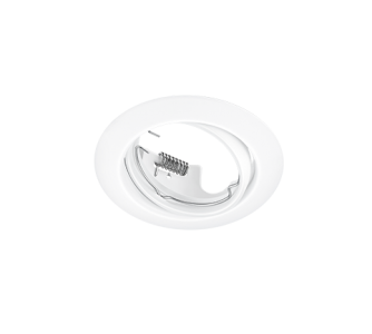 Luminaire frame Trio Lighting Jura white round IP20