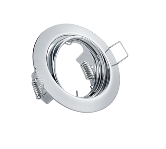 Luminaire frame Trio Lighting Jura chrome round IP20