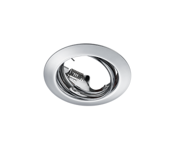 Luminaire frame Trio Lighting Jura chrome round IP20