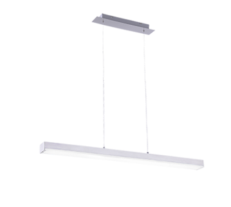 Pendant lamp Trio Lighting Livaro nickel matte 20W 2000lm IP20 switch dimmer RGBW