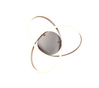 Ceiling lamp Trio Lighting Nuria nickel 58W 7000lm IP20 switch dimmer 2300K, 3000K, 4000K 3CCT