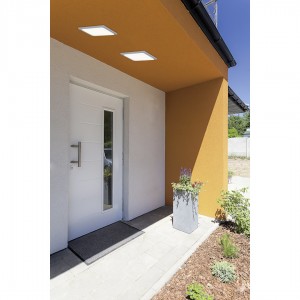 Julkisivuvalaisin Trio Lighting Trave harmaa 16W 2000lm IP54 3000K lämmin valkoinen