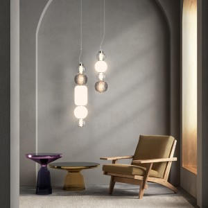 Rippvalgusti Maytoni Collar kroom 17W 950lm 360° IP20 830