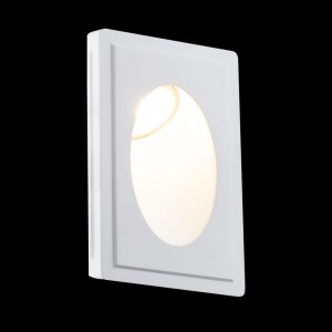 Recessed wall light Maytoni Kips white GU10 IP20