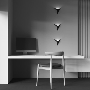 Wall lamp Maytoni Trame black 3W 100lm 108° IP20 830