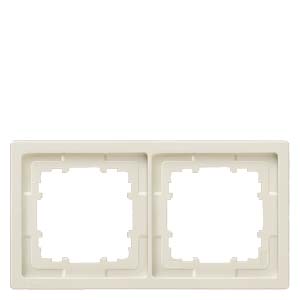 Raam SIEMENS 2-ne  Delta Style valge IP20