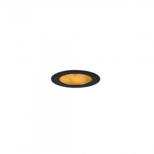 Recessed light Trio Lighting Virunga black round 6W 900lm CRI80 IP44 Dip Switch 2300K, 3000K, 4000K 3CCT