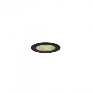 Recessed light Trio Lighting Virunga black round 6W 900lm CRI80 IP44 Dip Switch 2300K, 3000K, 4000K 3CCT