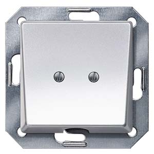 Cover plate SIEMENS i-system aluminum IP20