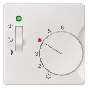 Katteplaat SIEMENS i-system termostaadile    valge IP20
